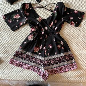 Floral romper